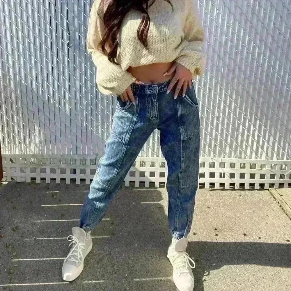 KanCan denim joggers